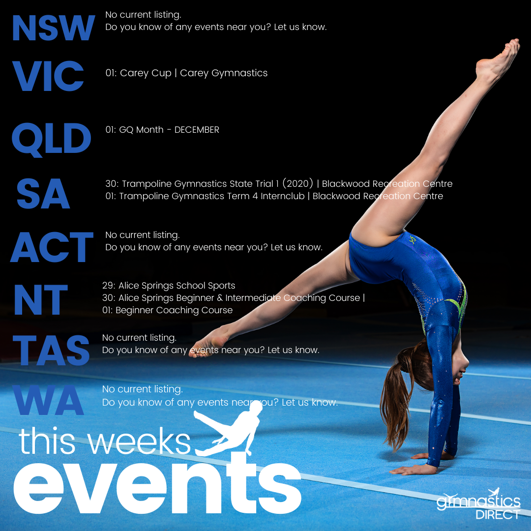 State Events November 28th-December 5th