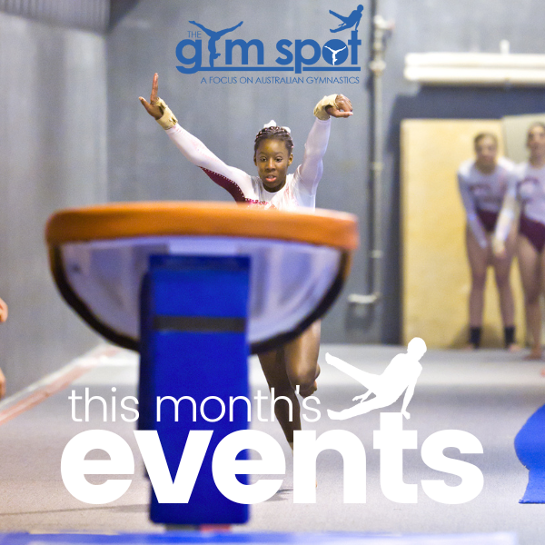 Gymnastics State Events for August 2022