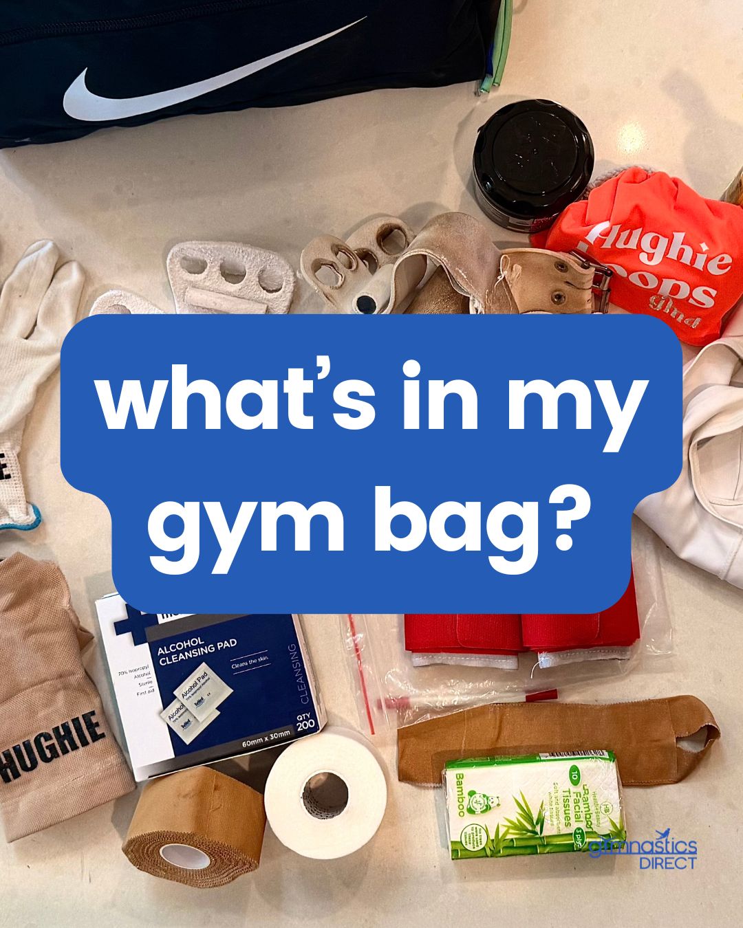 Ambassador Spotlight – What’s in a MAG Gymnast’s Bag with Hughie